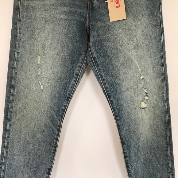 NEW Levi’s Wedgie Selvedge White Oak Cone Jeans - Picture 6 of 8